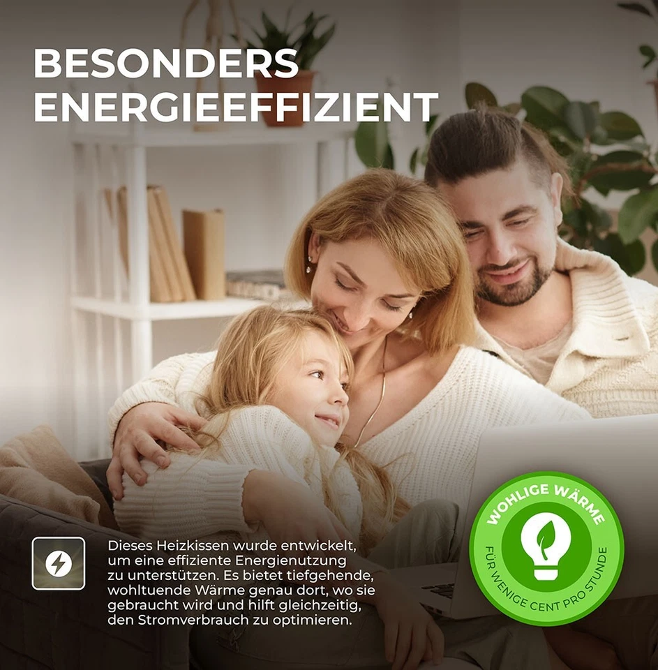 Heizkissen Wärmekissen Elektrisch Infrarot für Schultern Rücken Nacken Bringer - Bild 3 von 4