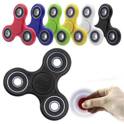 2 ASST FIDGET FINGER SPINNERS hand stress relieve spinner new novelty toy SPIN
