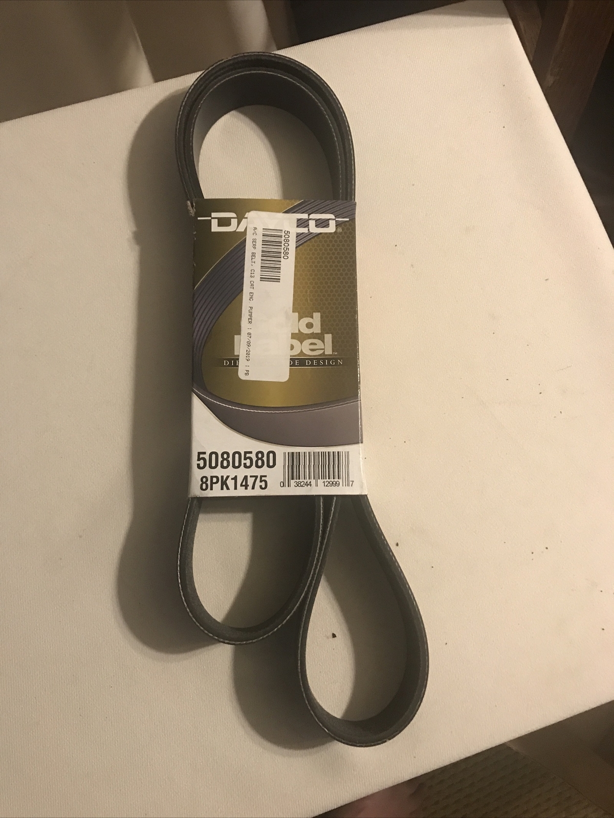 Dayco Poly Rib Gold Label 5080580 Serpentine Belt | eBay