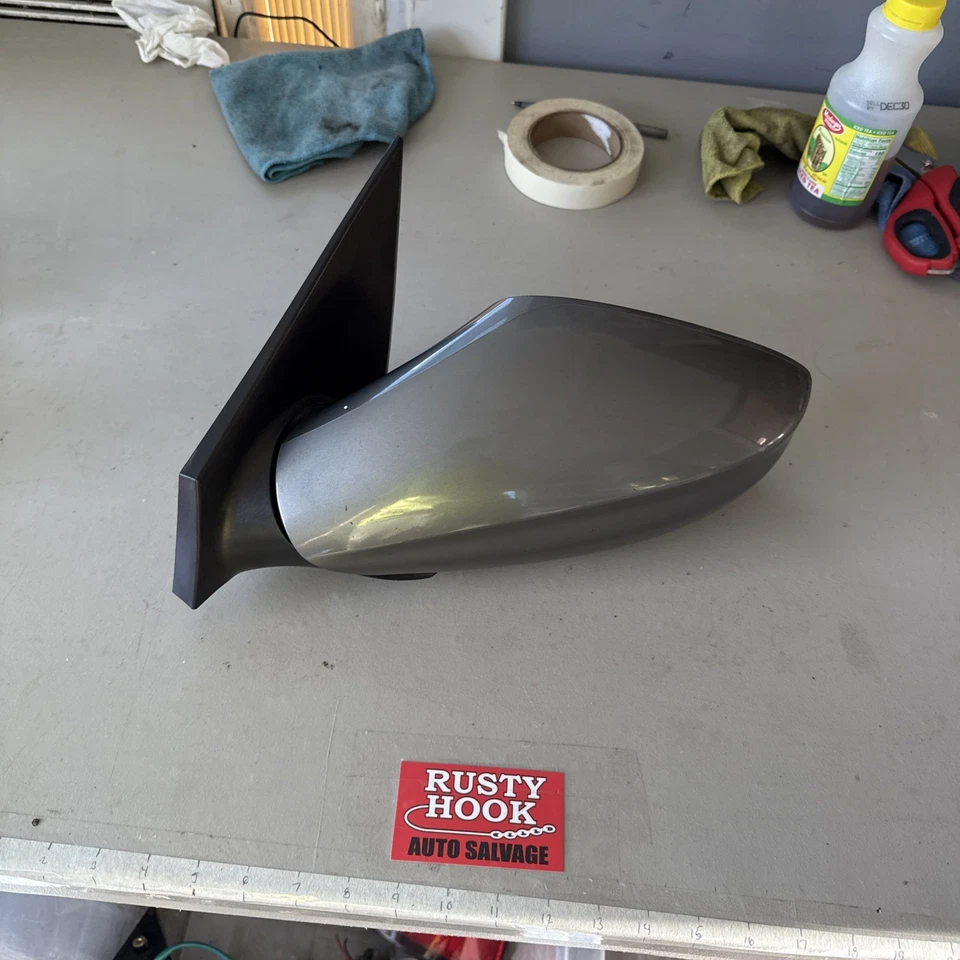 2011 2012 2013 2014 HYUNDAI SONATA DRIVER SIDE LEFT Door Mirror OEM 876103Q010 Foto 3 de 4