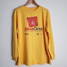 Vintage 1999 Sun Microsystems JavaOne Developer Conference Long Sleeve - Size XL