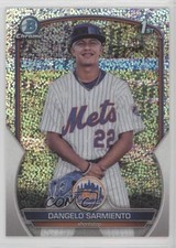 2023 Bowman Chrome Prospects Speckle Refractor 2/299 Dangelo Sarmiento 1e90