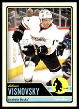 2012-13 O-Pee-Chee #300 Lubomir Visnovsky Anaheim Ducks Hockey Card
