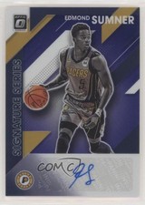 2019 Panini Donruss Optic Signature Series Purple Prizm Edmond Sumner Auto 9cf
