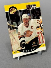 1990-91 Pro Set #548 Stan Smyl Vancouver Canucks (NM)
