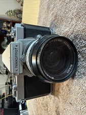 Nikon Nikomat FT 35mm SLR Film Camera W Nikon Nikkor-N Auto 24mm F2.8 Lens
