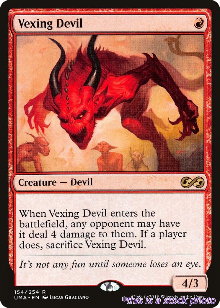 Vexing Devil #154 UMA NM Magic