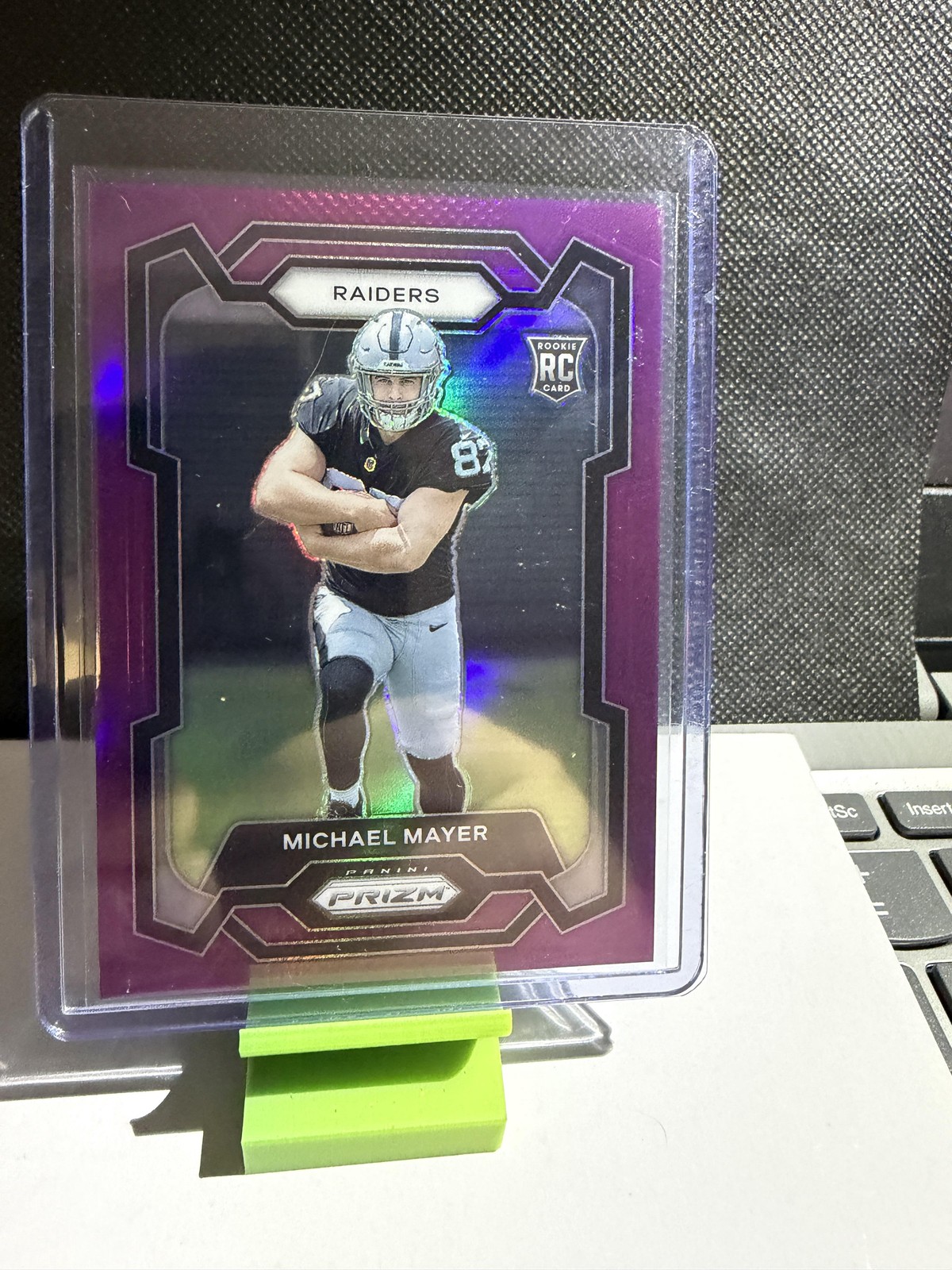 2023 Panini Prizm #361 Michael Mayer Purple #/125