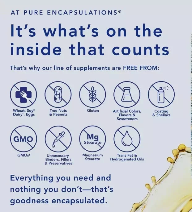 Pure Encapsulations O.N.E. Multivitamínico - 120 Cápsulas. Exp 12/2027 Foto 3 de 4