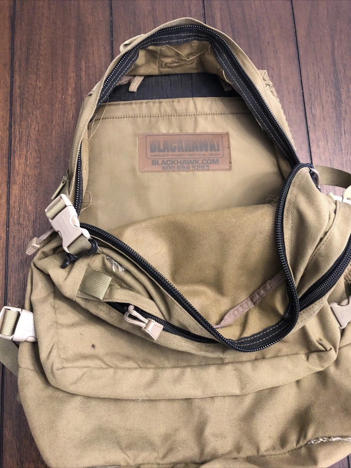 Blackhawk Paquete de Asalto de 3 Días Patrulla Táctica Mochila Bolso Verde Militar Foto 2 de 4