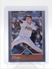 YUKI MATSUI 2024 TOPPS TRANSCENDENT ICONS ROOKIE PADRES  #71 A RC Q4600
