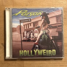 RARE Poison Hollyweird BONUS CD 2002 Cyanide 80s Glam Rock Original