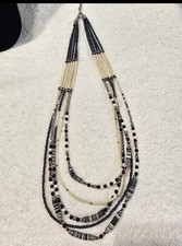 NEW SOUTHWESTERN STYLE BEADED LAYERED NECKLACE, GORGEOUS