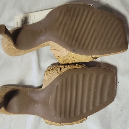 A New Day Women's Tan Woven Mules - Picture 5 of 6