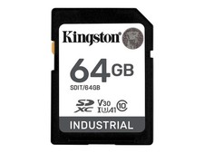 Kingston 64G SDXC Industrial pSLC 64GB SDHC Class 10 UHS-I 100MB/s SDIT/64GB