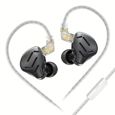 KZ ZAX Hybrid In Ear Kopfhörer 1DD+7BA HiFi Audiophil Gaming DE