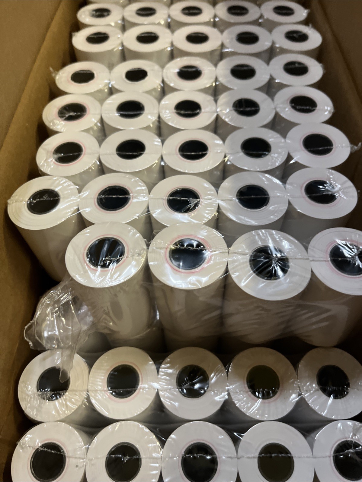 как выглядит 2 1/4 x 50 Thermal Paper 89 Rolls Credit Card Cash Register POS Receipt Paper фото