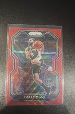 2020-21 Panini Prizm - Patrick Mills #66 Ruby Wave Prizm - San Antonio Spurs
