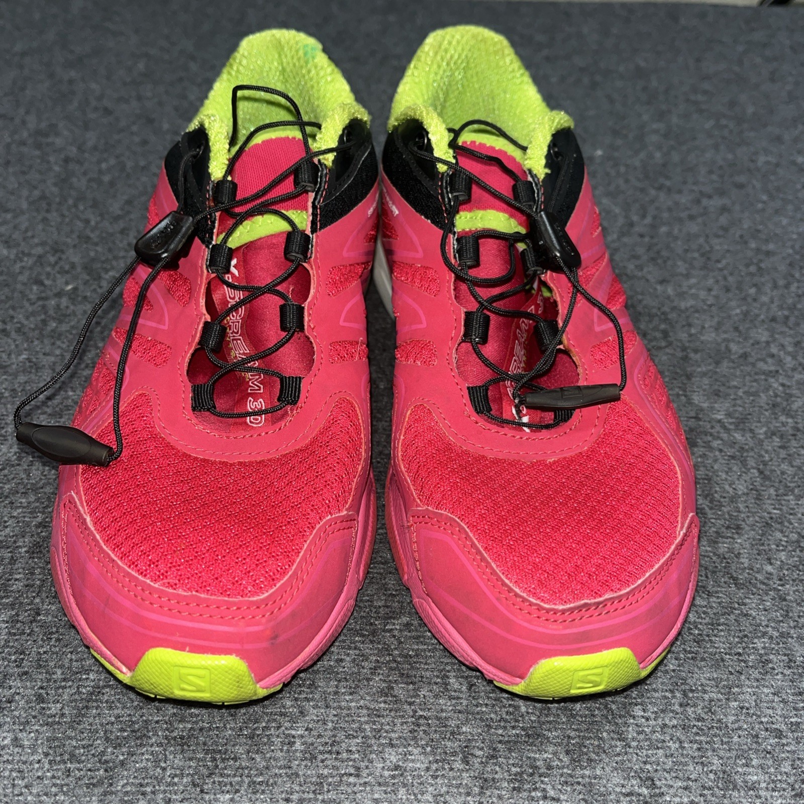 Salomon Sensit Fit Endo X-Scream 3D Womens Running Shoes Size 10