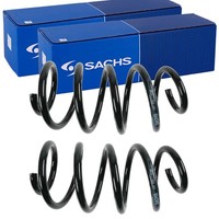 2X Sachs Fahrwerksfedern Hinten Passend FÜR Dacia Logan Lada Largus Links+Rechts