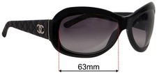 SFx Replacement Sunglass Lenses fits Chanel 5116-Q - 63mm Wide