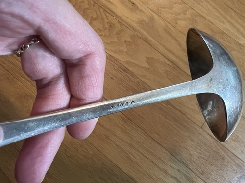 Antique Punch Serving Ladel Spoon - Picture 7 of 9
