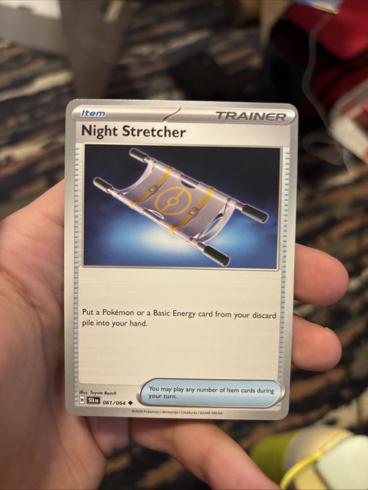 Night Stretcher [SFA 061/064] (Regular) EN -SV6.5 Shrouded Fable- Near Mint