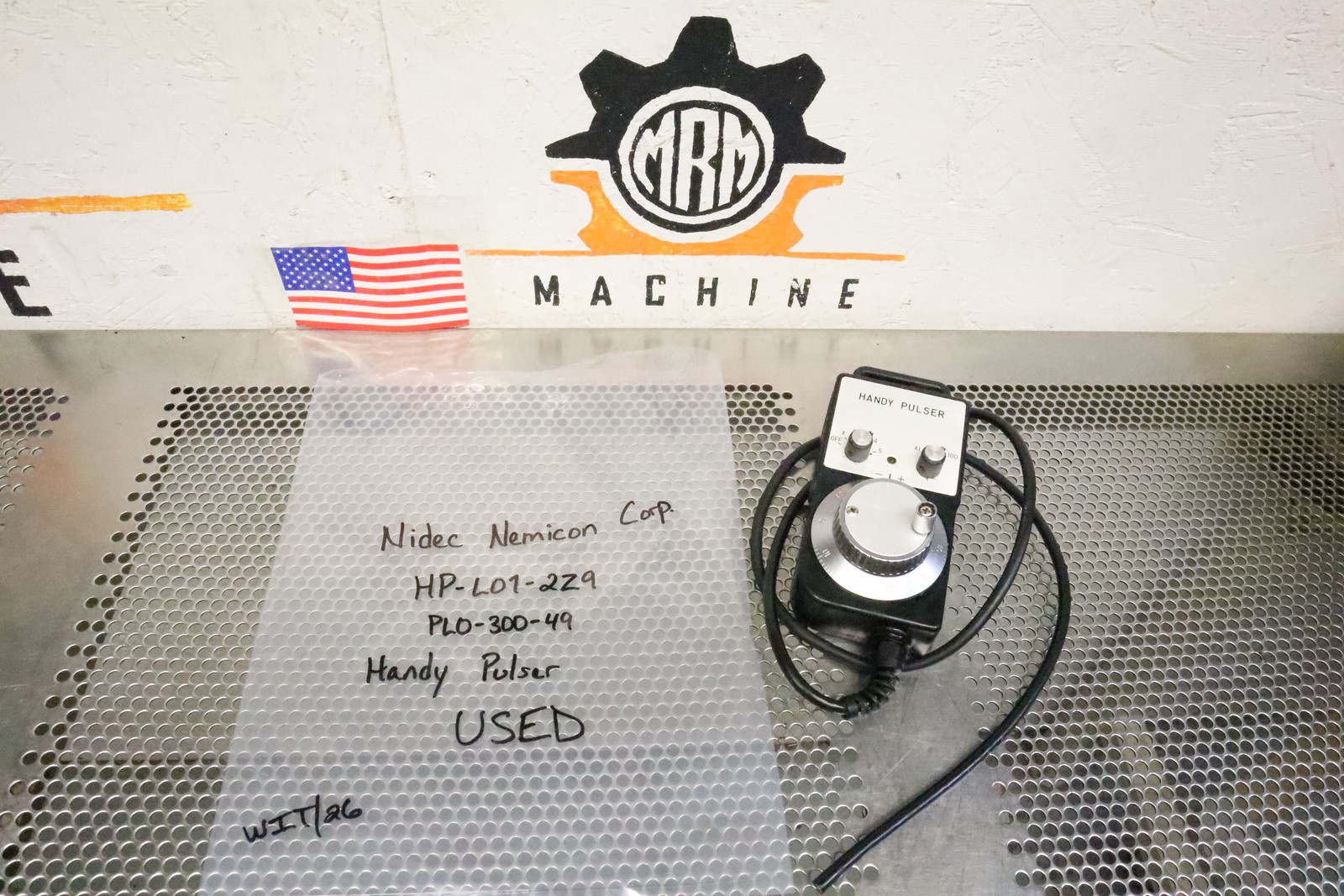 NIDEC NEMICON HP-L01-2Z9 PL0-300-49 HANDY PULSER Used With Warranty