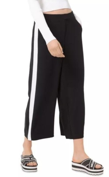 Women Michael Kors Trousers White Polyester 32 /