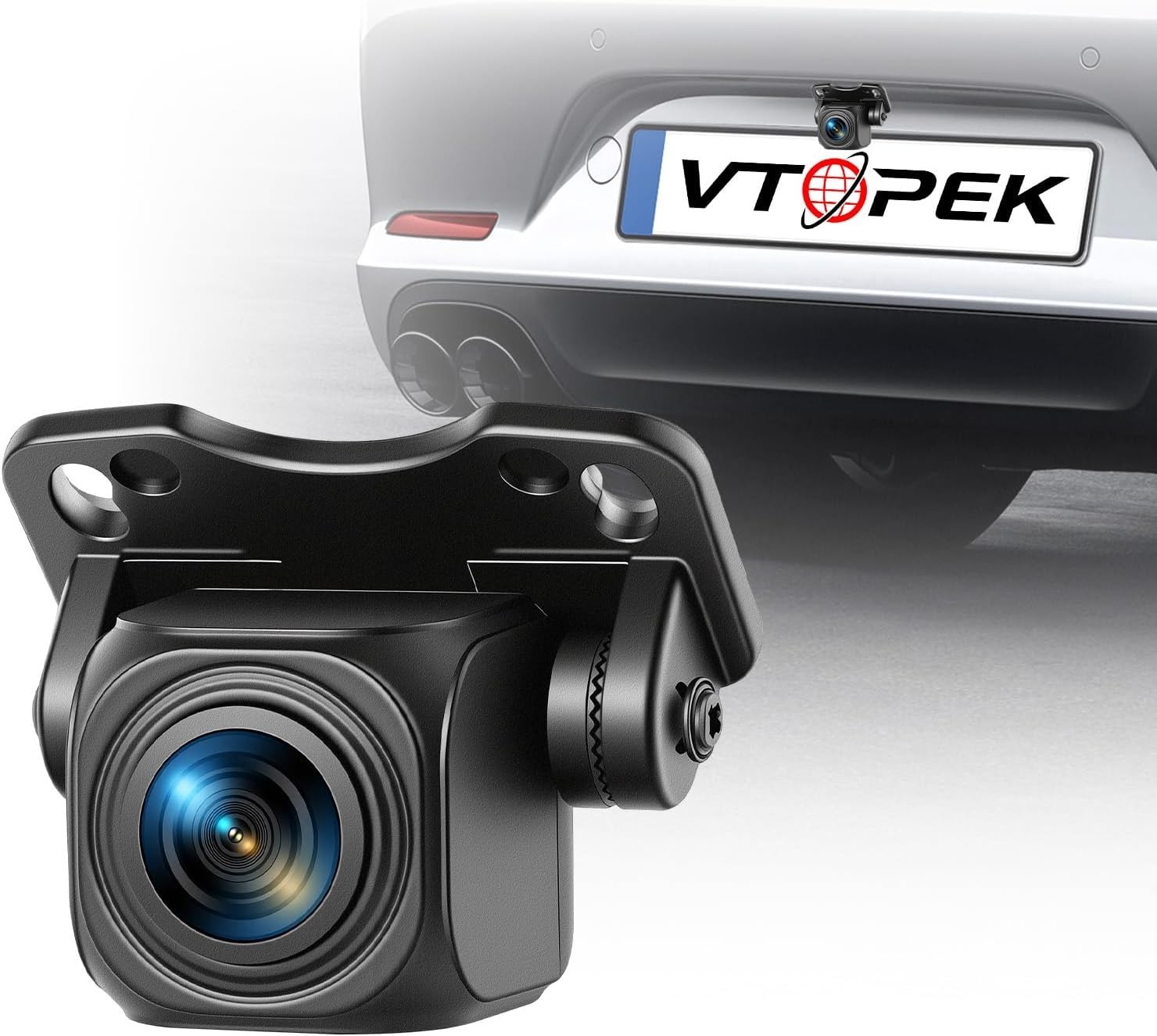 Caméra de recul AHD 1080P grand angle 140 et objectif orientable 90 pour stationner sans angle mort