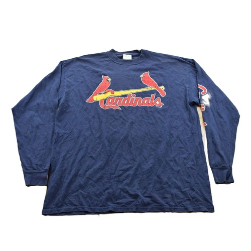 Vintage 2002 St Louis Cardinals MLB Graphic Long sleeve ShirtStreetwear Men's XL