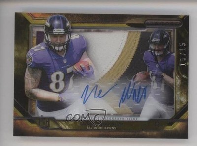2015 Strata Signature Gold 15/15 Maxx Williams RPA Rookie Patch Auto RC 0b5
