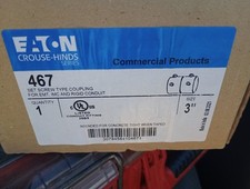 Eaton 3" Set Screw Coupling for Steel EMT Rigid IMC Conduit