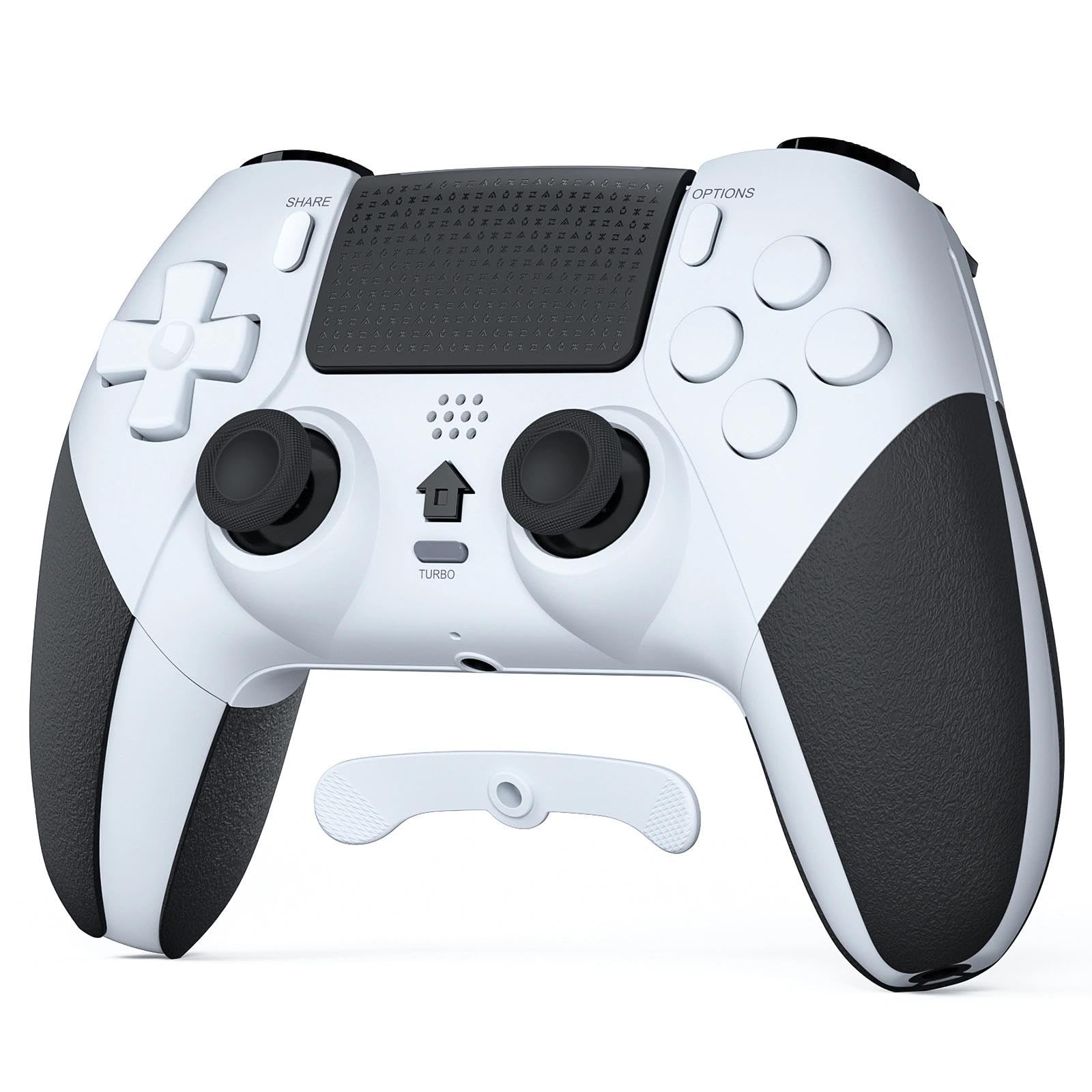 LATEC Controller per PS4 con Bluetooth Controller Wireless PS4 con 2 Pulsanti