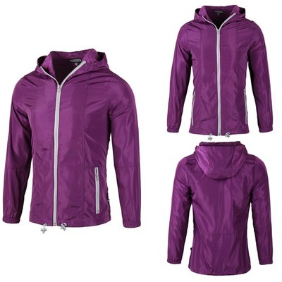Women's Outdoor Windbreaker Jacket - Lightweight Breathable & Ideal for Hiking
