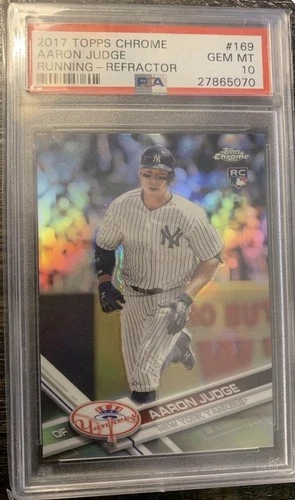 Aaron Judge 2017 Topps Aaron Judge #169 Refractor