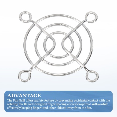 50mm Fan Finger Grill, 12 Pack Metal Grill Protector for 50mm - Afbeelding 4 van 6