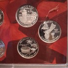 2009-S US Mint DC & Territories Quarters  6-Coin Silver Proof Set  1.1 Troy oz — photo 5