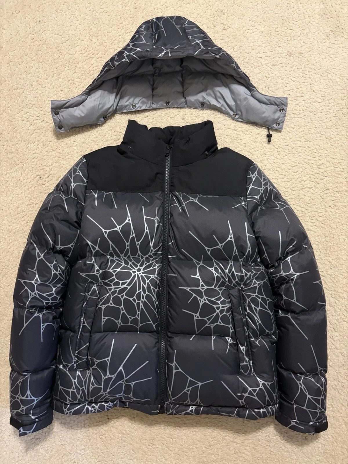 Number Nine Spiderweb Puffer - product detail image 3