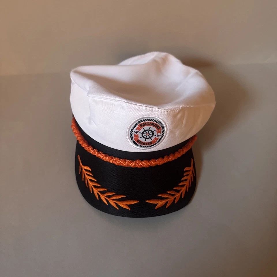 Baltimore Orioles Yacht Rock Captain’s Hat – SGA 7/10/25 – Ajustable – Nuevo Foto 2 de 3