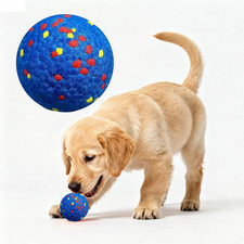 Langlebiger Schwimmender Hundeball Zum Apportieren Und Kauen, 3,15" Plaque-Reini