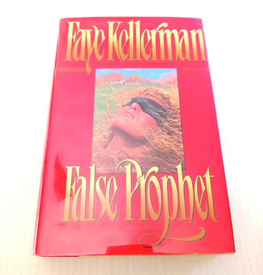 False Prophet by Faye Kellerman Signed 1987 1st Edition bestseller thriller