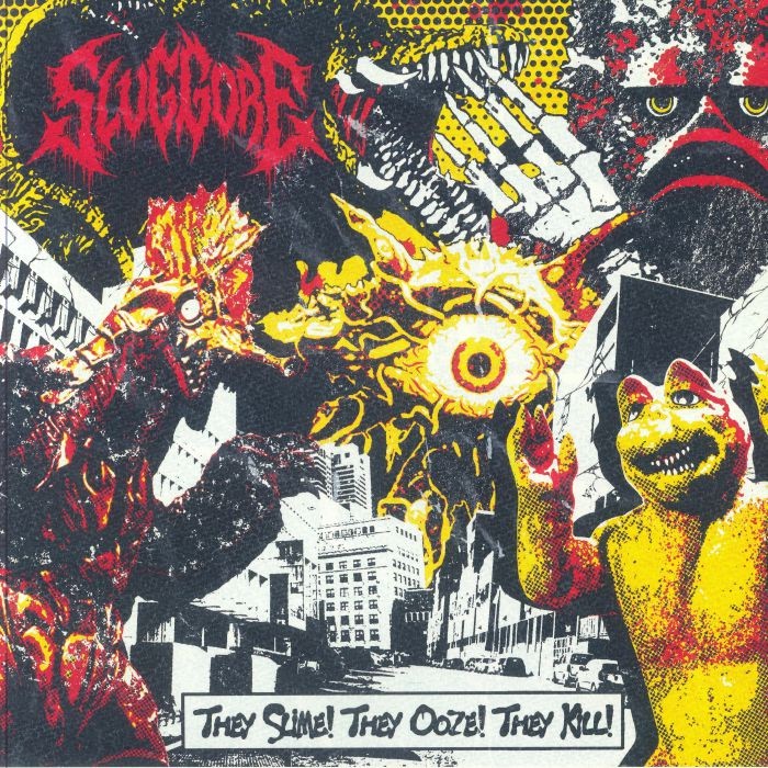 SLUG GORE - They Slime! They Ooze! They Kill! - LIMITED NEON ORANGE VINYL LP