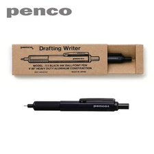 HIGHTIDE PENCO  Drafting Writer Ball-Point Pen Black 0.5mm Made in Japan