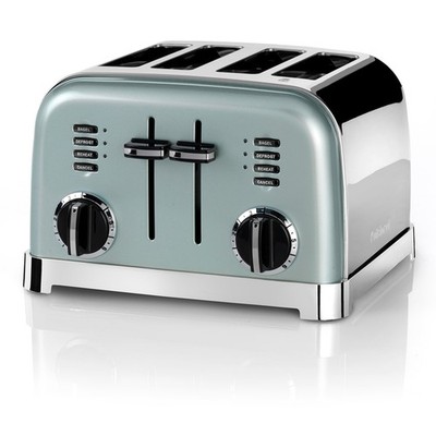 Cuisinart 4-Slice Toaster 4 Scheiben breite Schlitze Toastautomat Krümelfach