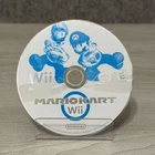 New ListingNintendo Mario Kart Wii Video Game Disc Only White Blue Racing Mario Luigi