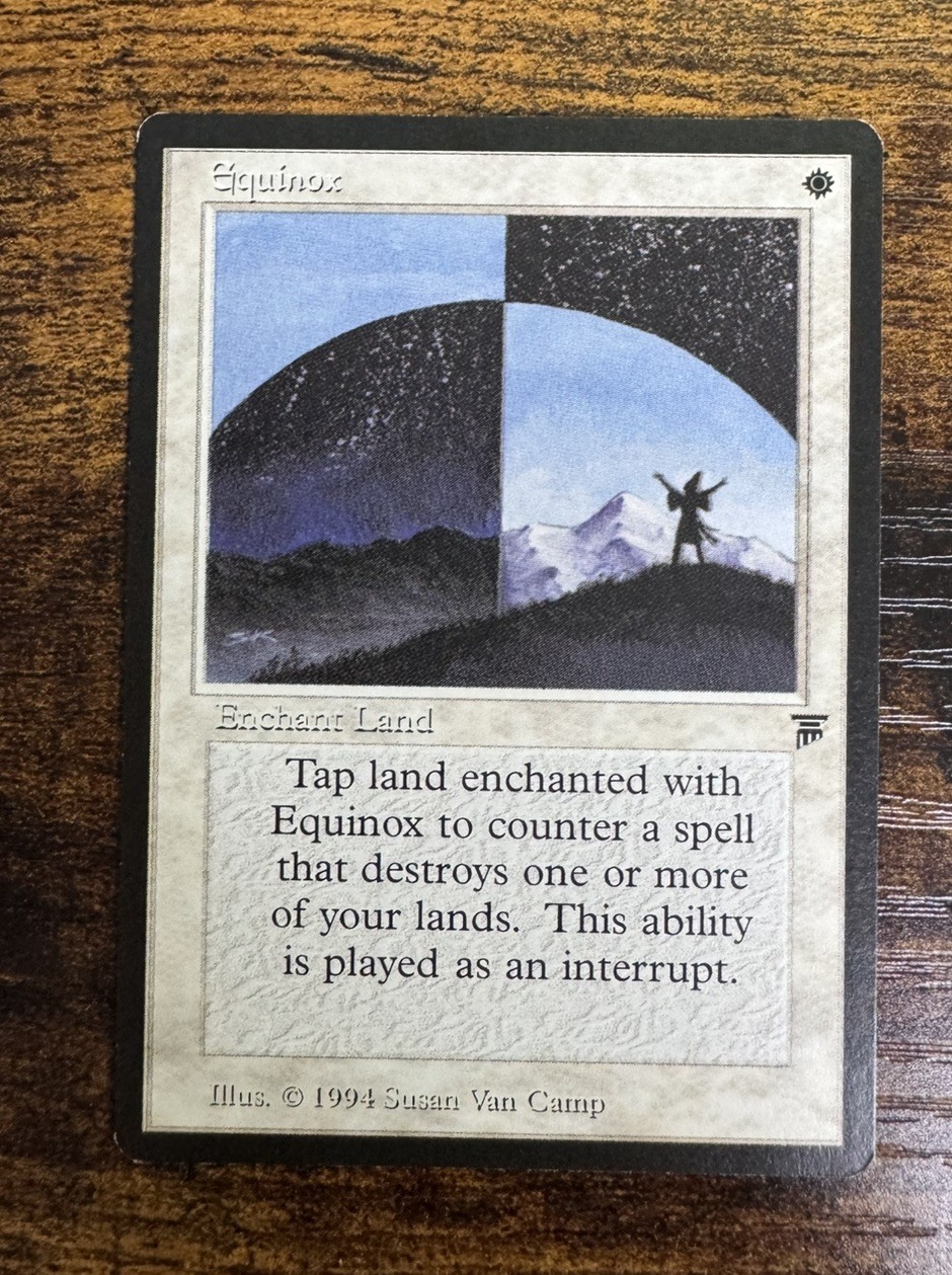 Magic the Gathering Equinox LEGENDS MTG 