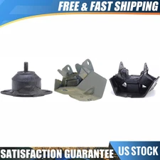 3PCS Anchor-Engine Auto Transmission Mount Kit For 85-90 ASTRO 2.5L RWD 4 Speed