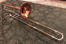 1961 Conn 10H Victor Trombone W/ Coprion Bell excellent condition, Original Case