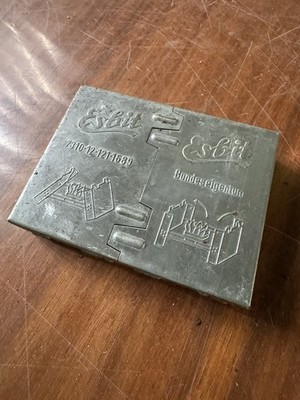 Original Bundeswehr Esbit-Taschenkocher BUND (70er/80er Jahre) 7310 12 121 1689